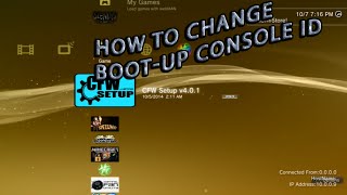 How To Change Your Boot-Up Console Id - No CCAPI Tools Needed!