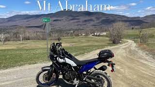 Tenere 700 spring time ride in Vermont