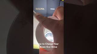 How to Charge Your Citizen Eco-Drive