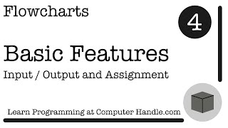 A level Computer Science: Basic Features of Programming (Input/Output and Assignment)