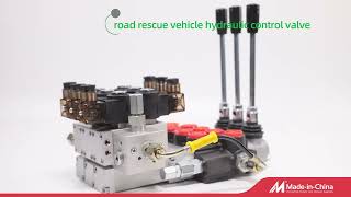 P40 spool valve, solenoid valve , road rescue vehicle hydraulic control valve