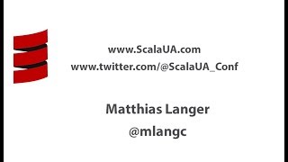 Scala Refactoring: The Good the Bad and the Ugly. Matthias Langer. ScalaUA2017