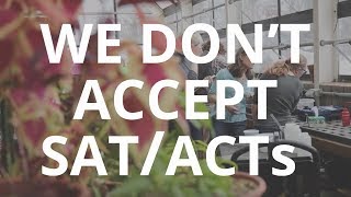 Why We Don't Accept SAT/ACT Test Scores • Hampshire College
