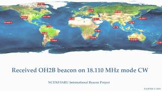 Received OH2B from the International Beacon Project