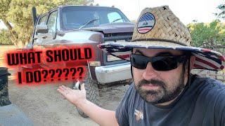 Custom Squarebody Cummins 12 Valve Conversion WALKAROUND. I Might Have To Sell This Beast Of A K30!