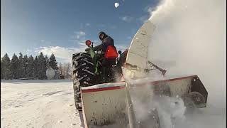 Dec 21 Snowblowing