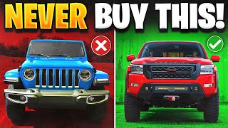 3 Pickup Trucks To AVOID At All Cost and 5 That LAST FOREVER