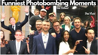 Marvel Cast Photobombing Everyone