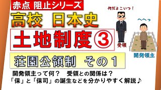 【日本史】土地制度史③ （荘園公領制 １・開発領主とは？）【テスト対策】