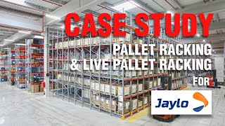 Jaylo’s Logistics Platform with driverless AGV forklifts | Case Study AR Racking