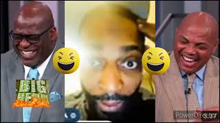 Roasting Damnndee's hairline RELOADED (feat. Shaq \u0026 Chuck) 😂 😂