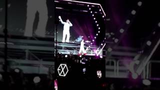 170318 EXO'rDIUMinMsia GIRLFRIEND Chanyeol, Sehun Focus