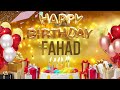 fahad happy birthday fahad