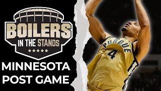 Purdue Boilermakers vs Minnesota Golden Gophers Post Game Show | Boilers In The Stands