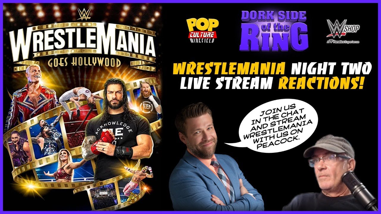 WWE WrestleMania 39 Night Two Live Stream & Reactions - YouTube