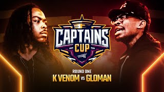 K VENOM vs GLOMAN - iBattleTV (Captains Cup ROUND 1)