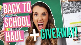 BACK TO COLLEGE SUPPLIES TARGET HAUL + GIVEAWAY!