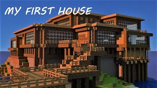 Minecraft: How To Build a Small Modern House Tutorial (Easy).|small |medium |bigenners|