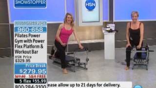 Pilates Power Gym with Power Flex Platform and Workout B...