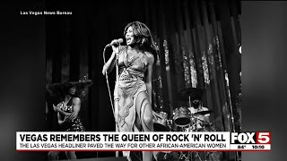 Las Vegas remembers Tina Turner, the 'Queen of Rock 'N' Roll'