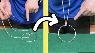 リングとチェーン  簡単マジック5ネタ種明かし  5 Easy Magic Tricks with Tutorials