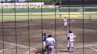 【横浜隼人 橋本龍太】春季VS桐光学園 松井裕樹 第2打席