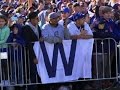 Chicago Cubs Fans Celebrate Worlds Series Champs