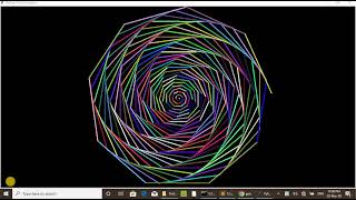 Python Turtle Graphics -Use of While loop