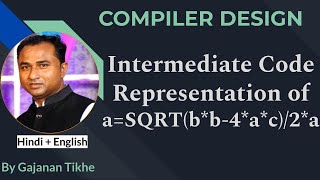 Intermediate Code Representation of the statement- Abstract Syntax Tree, Postfix Notation, TAC