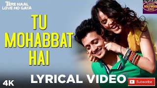Tu Mohabbat Hai 💔 Tere Naal Love Ho Gaya | Riteish Deshmukh, Genelia Deshmukh | Atif Aslam, Monali 💔
