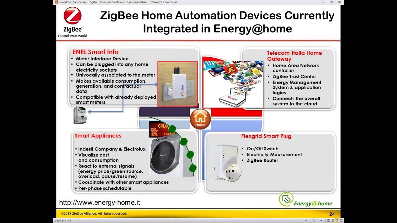 Zigbee Home Automation 1.2 - Delivering Peace Of Mind Through Secure ...