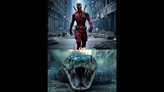 Deadpool vs Anaconda vs Creatures (lion, hyena, tiger, polar bear, wolf,)