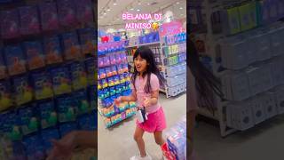 DISTA BELANJA DI MINISO😍#viralvideo #trending