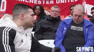 Manchester United Fans Meets Dalot Asking Questions About Manchester United