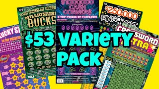 Pa Lottery 🟩 Millionaire Bucks, Cash Corners, Lucky Stars And Crossword Xtra Scratch Off Tickets