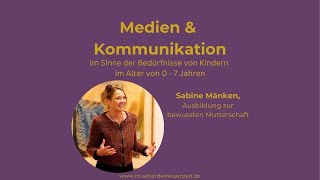 MEDIEN UND KOMMUNIKATIION IM 1. JAHRSIEBT -  Ein Vortrag von Sabine Mänken