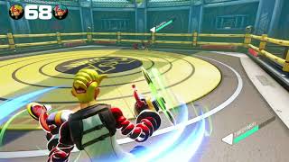 🎮『ARMS』戦う!主人公バネ男【スプリングマン】〘HD〙🎴