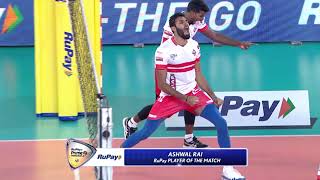 Ashwal Rai | RuPay Player of the Match | CH vs KTB | RuPay Prime Volleyball League, powered by A23