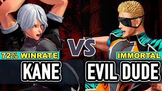 KOF XV ▰ KANE (Ángel/Iori/Kukri) vs EVIL DUDE (Ryo/Ramón/Dinosaur)