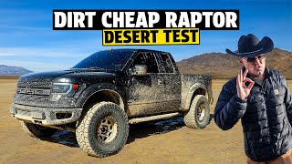 Dirt Cheap Raptor Mods Test: King of The Hammers