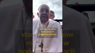 Jeszcze żyję ! Powiedział Papież Franciszek po wyjściu ze szpitala ...