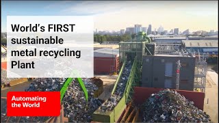 World's FIRST sustainable metal recycling Plant | Mitsubishi Electric x S.Norton Group x Lindemann
