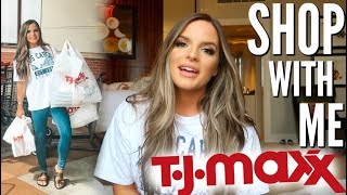 SHOP WITH ME AT TJMAXX! WHATS NEW FOR FALL?! HUGE HAUL! | Casey Holmes
