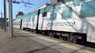 Treno a Monza E 464.465 Suburbano S9 24937 da Saronno a Albairate Vermezzo