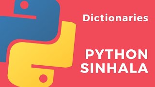 Python Sinhala (Part 17) - Dictionaries
