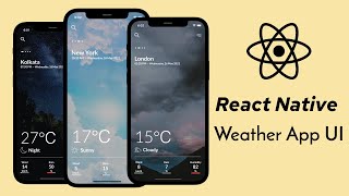 Weather App UI in React Native