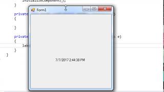 072 - Csharp Timer Control