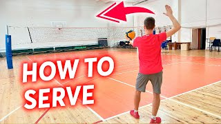 How to Serve a Volleyball (Best Tutorial For Begginers)