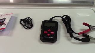 KONNWEI KW210 12V Car Battery Tester Review