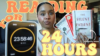 reading nothing but spooky books 👻🎃🔪 for 24 hours STRAIGHT